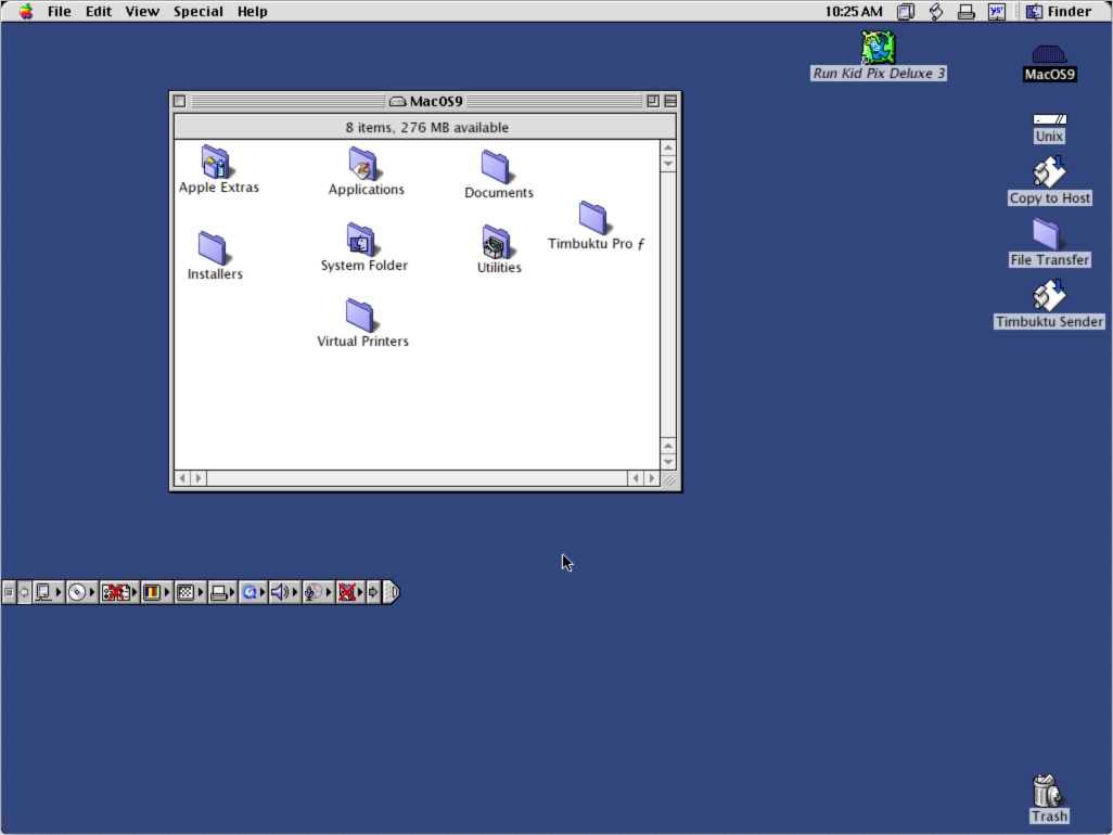 Running Mac OS 9 on Catalina